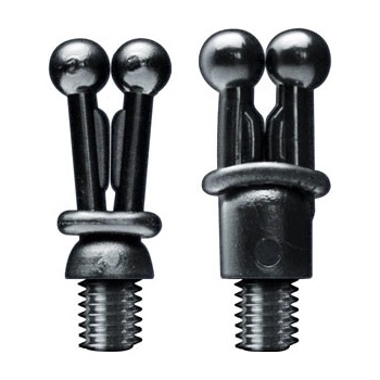 Cygnet Kuličkové klipy extra silné pár Kippa XT Clips pair of clips with O ring