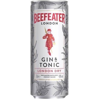 Beefeater Gin&Tonic 4,9% 0,25 l (holá láhev) – Zboží Dáma