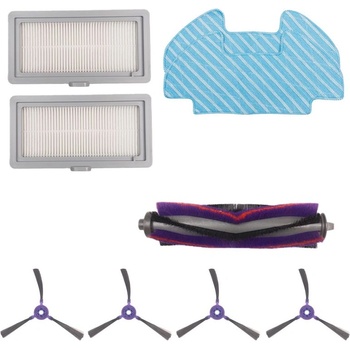 Комплект филтри, четки и мопове Mobilly за Samsung PowerBot VR05R5050WK и Sencor SRV8550BK, 9 бр (samsung powerbot 9 pcs)