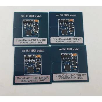 Image 1 of Compatible Ресет чип DC242, Yellow - 34k (006R01450-CHIP)