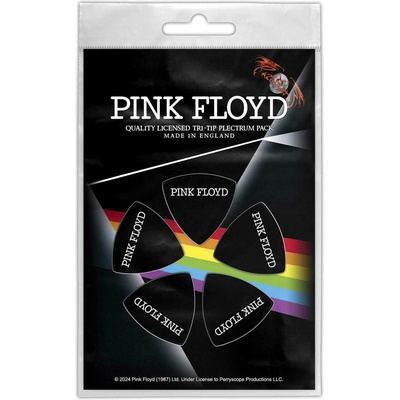 RukaHore Brnkadlo Pink Floyd - Tri-Tip Plectrum Pack: Logo