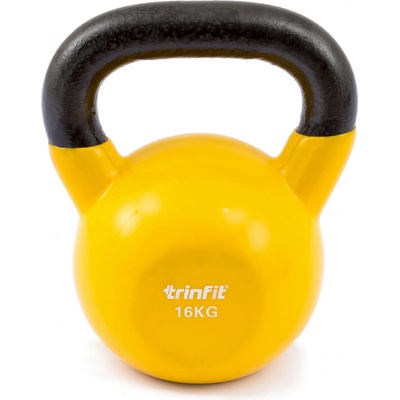 TRINFIT Kettlebell kov / vinyl 16 kg – Zboží Dáma