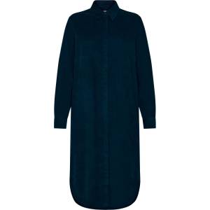 KnowledgeCotton Apparel Дамска рокля KnowledgeCotton Apparel Women's Corduroy Mid Len. 26 Wales Dress - Total Eclipse - размер XS (134-1728-0211)
