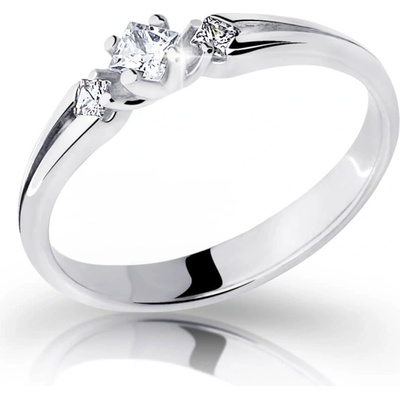 Cutie Diamonds Elegantní zásnubní z bílého zlata s diamanty DZ6866 2105 00 X 2