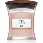 WoodWick Vanilla & Sea Salt ароматна свещ с дървен фитил 85 гр