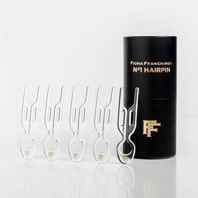 No 1 Hairpin Transparent 5ks