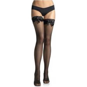 Leg Avenue Кокетни 7/8 чорапи с панделка Leg Avenue