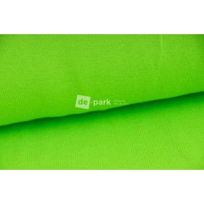 de-park Letní žebrovaný úplet - neon zelená - 613