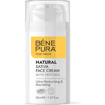 Benepura Крем за лице с конопено масло - 50мл