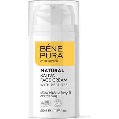Benepura Крем за лице с конопено масло - 50мл