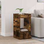 vidaXL Крайна масичка Димян дъб 30 x 30 x 56 см Инженерна дървесина (890936)