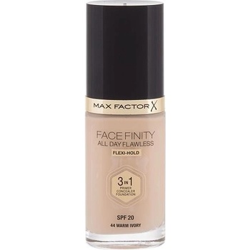 Max Factor Facefinity All Day Flawless 3v1 make-up 44 Warm Ivory 30 ml
