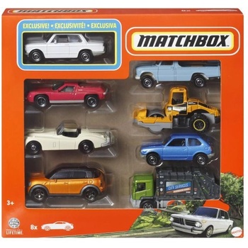 Mattel Matchbox: Комплект колички, 8 бр - различни (HVR81)