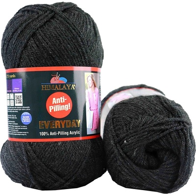 Himalaya příze Everyday 70032 šedočerná