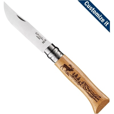 Opinel N°08 Inox Animalia 8,5 cm Dear