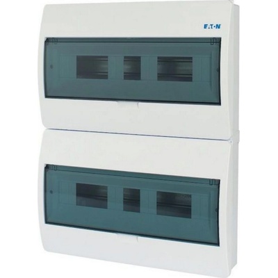 Eaton Пластмасово табло за открит монтаж eaton bc-o-2/36 eco ip40, 280350 - 2 реда, 36 модула (280350)