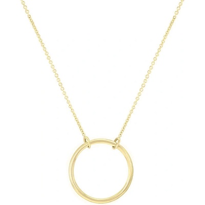 Eppi Zlatý náhrdelník minimalistického tvaru Karma N34276