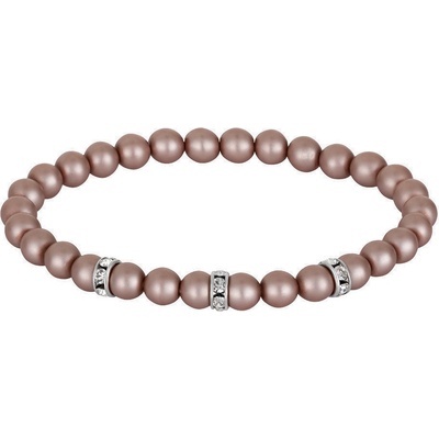 Preciosa Elegantní perličkový náramek Silky Pearl Candy 2317 02