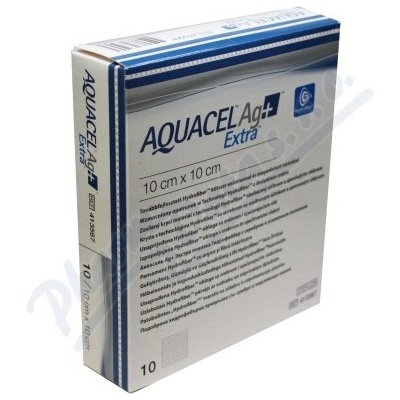 Aquacel Ag+ extra 10 x 10 cm 10 ks