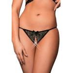 Sunspice Секси прашки с бродерия и панделка "sunspice black