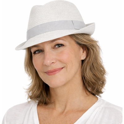 Fiebig Headwear since 1903 Nemačkavý letní klobouk Trilby