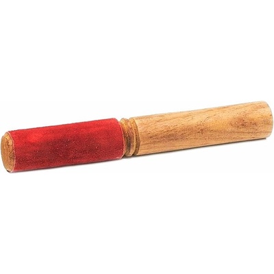 Nefertitis Palička dřevěná se semišem ke zpívajícím miskám 19 cm NF29521 19 cm