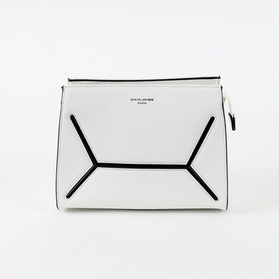 David Jones malá pevná crossbody kabelka 6261-1 bílá