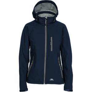Trespass Дамско яке Trespass Womens Ellison Weather-Resistant Tailored Fit Softshell Jacket - Dark Navy