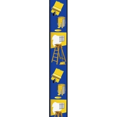 Pánské řemeslnické šle 50mm s potiskem (Y-120cm) varianta 04 malíř