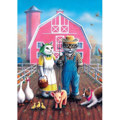 Art Puzzle - Puzzle Cat Farm 260 - 260 piese
