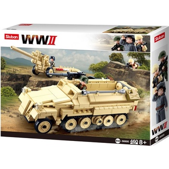 Sluban B0695 Army Německý polopásový tahač