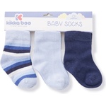 Kikkaboo Бебешки чорапи Kikkaboo - Stripes, Dark Blue, 6-12 m (31110010029)