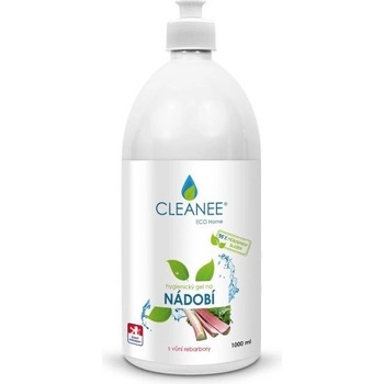 CLEANEE EKO gel na NÁDOBÍ s vůní rebarbory 1 l