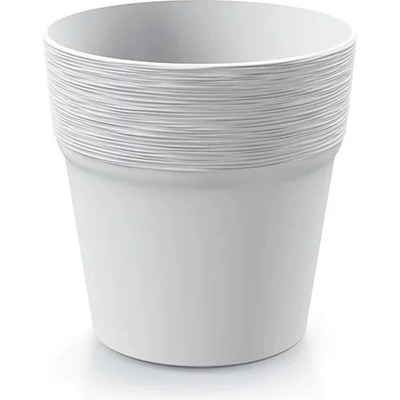 PROSPERPLAST FURU Kvetináč bielý 12 cm