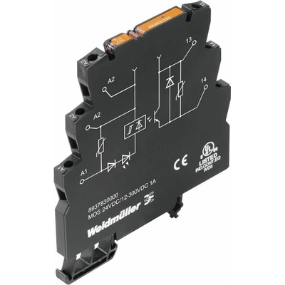 WEIDMÜLLER Relé Weidmuller MOS 24VDC/12-300VDC 1A 8937830000