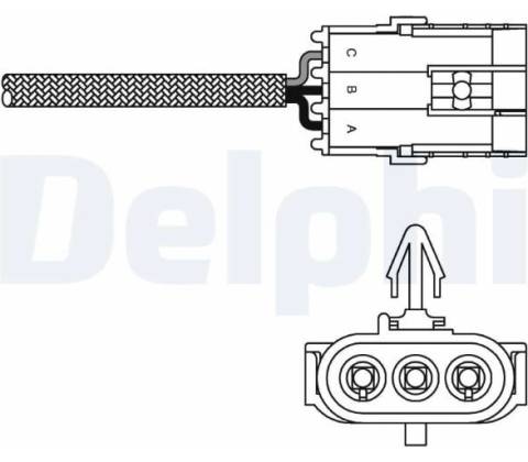 Lambda sonda DELPHI ES10995-12B1