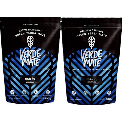 Verde Mate Green Mas IQ Yerba Maté 2 x 500 g