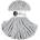 Bobbiny Jumbo 9 mm 30 m Light Grey юта (BT-008)