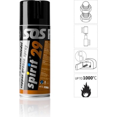 SPIRIT 29 Mazivo s meďou 400 ml