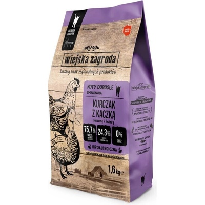 WIEJSKA ZAGRODA Kuracie a kačacie 1,6 kg