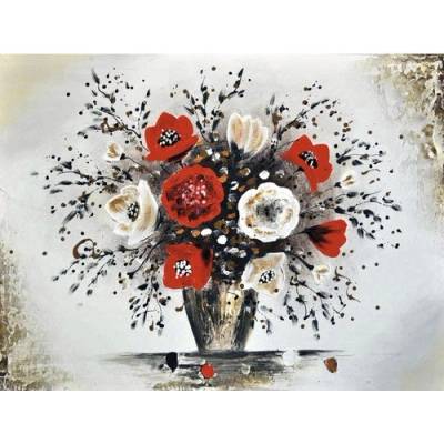 Ručně malovaný obraz 2.807.162 motiv květy 60x80cm – Hledejceny.cz