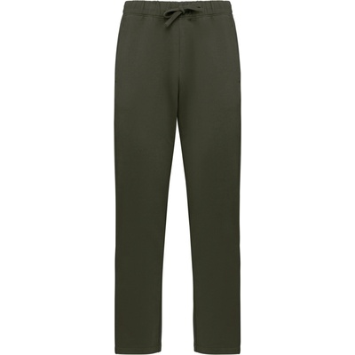 Native Spirit Unisex volné joggingové tepláky Organic Khaki