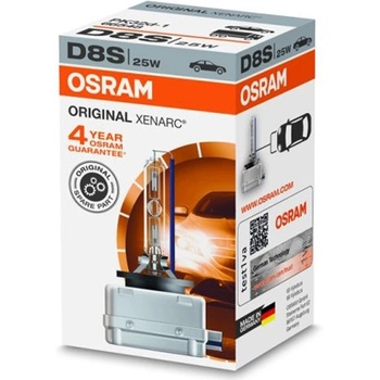 Image 1 of OSRAM Крушка OSRAM D8S, 42V, 25W, 4500К, 2000lm, 1 брой
