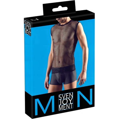 Svenjoyment - мрежест топ (черен)