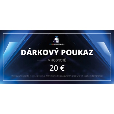 Dárkový poukaz 20 €
