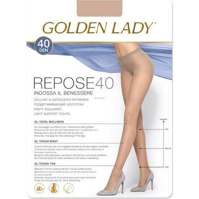 Golden Lady Repose 40 DEN Čierna