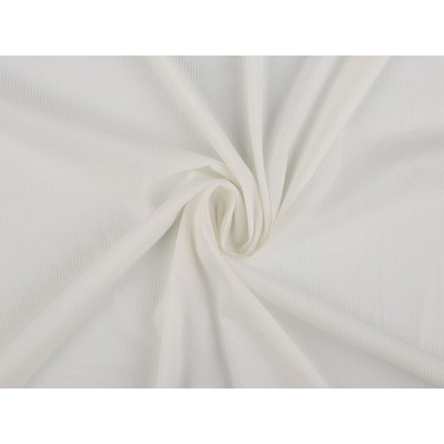 Úplet žebrovaný PES Varianta: 1 (175 g/m²) Off White, Balení: 1 m