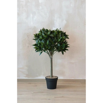 eshop-kvetinace.sk Umelý vavrín LAURUS, plast, výška 90 cm, zelená