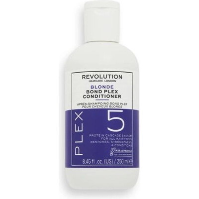 Revolution Haircare London Plex 5 Blonde Bond Plex Conditioner 250 ml подхранващ и укрепващ балсам за жени