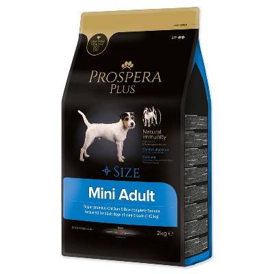 Krmivo Prospera Plus Mini Adult kuře s rýží 2 kg
